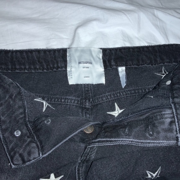 Black 1 teaspoon with stars - Picture 2 of 3